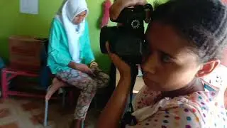 Tutorial cara memotret untuk anak anak praktek multimedia.
