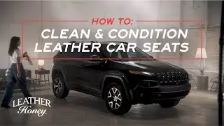 How To Clean and Condition Leather Car Seats with Leather Honey, Amazon's #1 Selling Leather Product