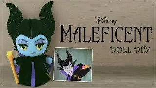 Classic Maleficent Plush Doll DIY | Disney Plush Tutorial