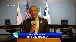 RPVtv City Council Update - 10-15-24