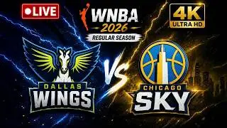 Chicago Sky vs Dallas Wings LIVE | WNBA 2026