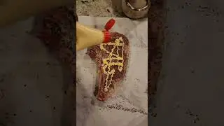 CookingWithTheGunny... Mayo Crusted Steak!!