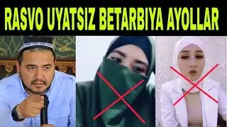 Xijob o‘ramay o‘llaring ifloslar- Shukurullo domla