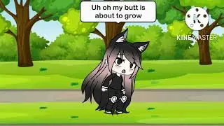Fuka’s butt growing out of earth