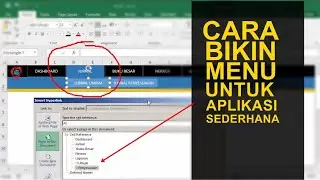 how to make a cool application menu in excel