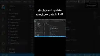 Display and update checkbox data in database using PHP