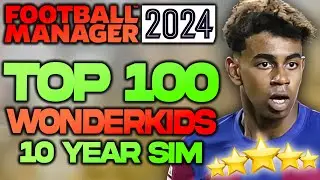 The TOP 100 Wonderkids in FM24!