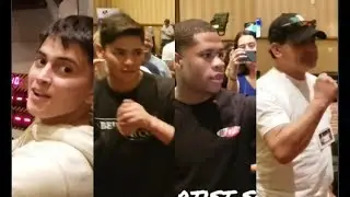WHO HIT HARDER?! RYAN GARCIA, DEVIN HANEY, SEAN GARCIA & PAPA GARCIA!