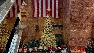 Trump Tower New York Christmas Walking Tour 2025