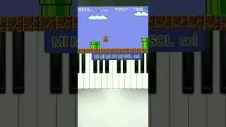 Mario Bros piano / #like #suscribete #comparte