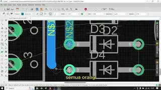 Cara Membuat Layout PCB di Autodesk Eagle PCB