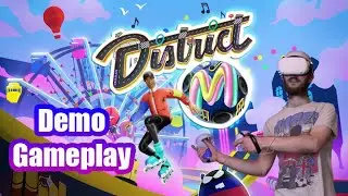 District M Demo Gameplay (Quest 2) [Rhythm/Platformer]