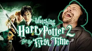 WATCHING HARRY POTTER 2 - FIRST TIME - CHAMBER OF SECRETS