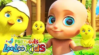 Pintinho Amarelinho🐥  Músicas Infantis com LooLoo Kids em Português