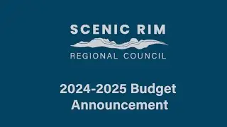 Mayor Tom Sharp 2024-2025 Budget Announcement