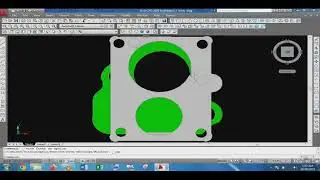 three piece 3d model foundation design | carburetor foundation 3d model