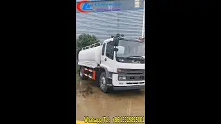 Isuzu FTR 12000liters stainless steel potable water truck