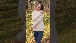 Кашемировые свитер с узорной вязкой с AliExpress + видео с примеркой.