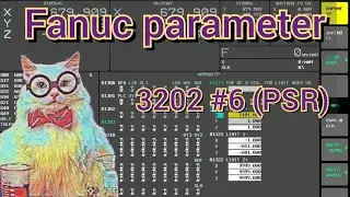 Отображение текста 9000+ программ. Fanuc parameter 3202#6 (PSR).