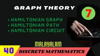 Hamiltonian Graph | Hamiltonian Path |  Hamiltonian Cycle | Discrete Mathematics | Malayalam
