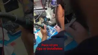 Poco x3 pro cpu re-installation