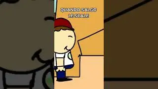 Io quando salgo le scale #animation #comedy #nutty #short