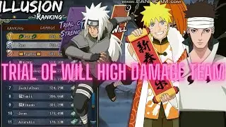Naruto Online - Infinite Illusion Trial Of Will Best Team