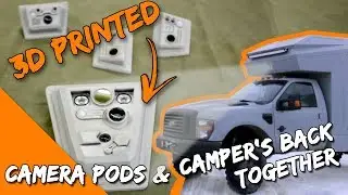 3D Printed Camera Pods and Dash Pods - How to Build an Overlander