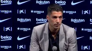 Luis Suarez in tears as he confirms Barcelona exit after 6 years - Suarez farewell