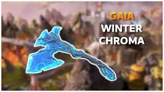 I added the Gaia Winter chroma Heirloom to Apex Legends