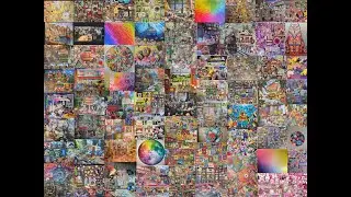 70 Jigsaw Puzzles Since 2022 #puzzle #timelapse