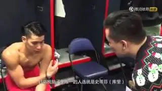 12/20 vs 巫師賽后專訪書豪：全明星不為自己投票，打雙能衛沒問題