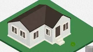 Isometric house Gravit Designer tutorial. How to design an isometric building in free vector app