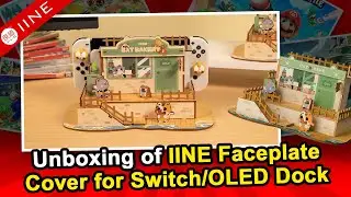 Unboxing of IINE Faceplate Cover for Switch/OLED Dock
