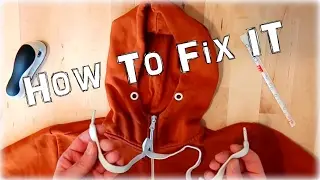 How to Fix your Hoodie #lifehacks