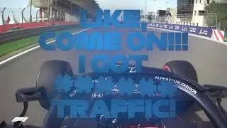 F1 2021 Bahrain Gp : FP1 Traffic angers Yuki Tsunoda Team radio