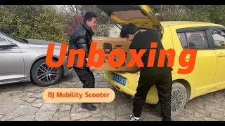 BJ-4L Installation- Light-weight Folding Electric Mobility Scooter