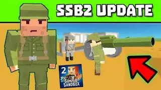 Simple Sandbox 2 Update 1.7.62 WW2 MAPS GUNS MORE