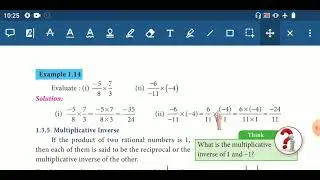 Additive inverse/ Multiplicative inverse / Clear Explanation/ 8 th STD Maths in Tamil