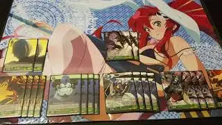 Weiss Schwarz JP Gurren Lagann Beastman Deck Profile mono green (7/2018)