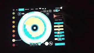 iPad Air2 night performance, AUM, Korg iKaossilatir, Patterning, Xynthesizr