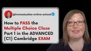 Cambridge Advanced Reading & Use of English - Part 1 | Multiple Choice Cloze