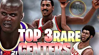 THE TOP 3 BEST RARE CENTER BUILDS on NBA 2K21 CURRENT GEN! VOL. 1