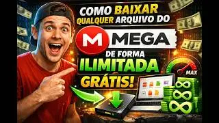 Como baixar qualquer arquivo do Mega de forma ilimitada Gratis 2026