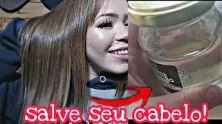 RECEITA CASEIRA DE GLICERINA!!! - salve seu cabelo.