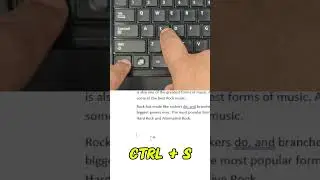 Top 5 Word Shortcuts! #computer #microsoft #youtubechamps #youtubeshorts #education