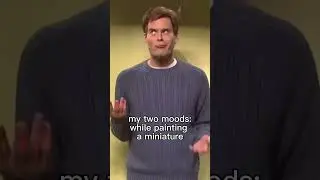 Anyone else flip between super relaxed to crazy stress levels during the miniature painting process?