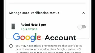 how to add phone device for auto verification on your google account