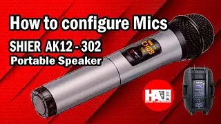 Mic Configuration of SHIER Portable Bluetooth Speaker
