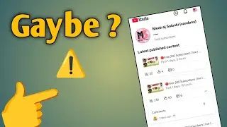 Fix YouTube studio 